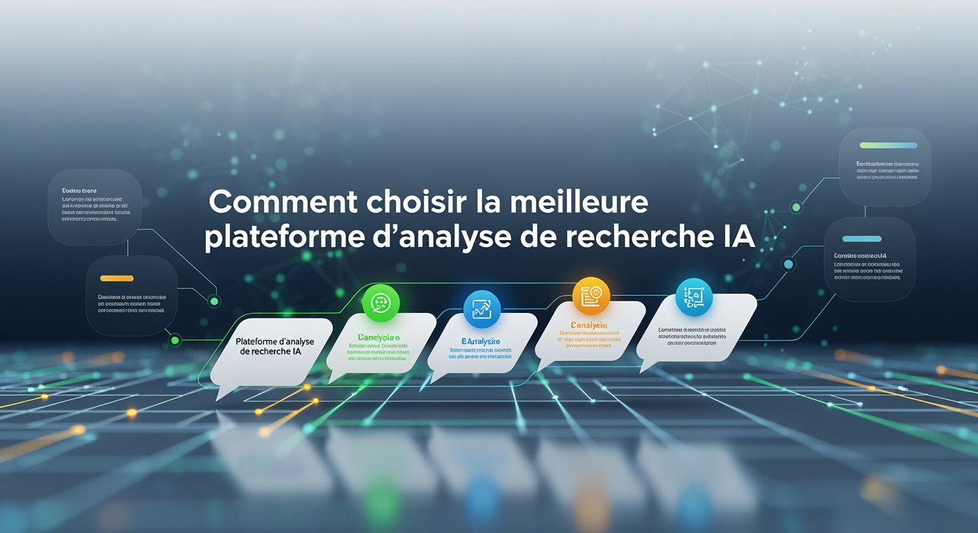 Comment choisir la meilleure plateforme d'analyse de recherche IA