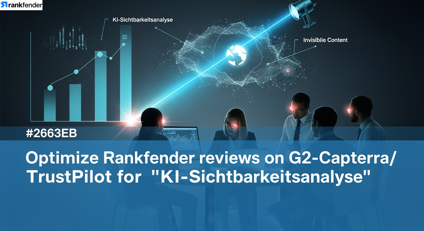 Optimize Rankfender reviews on G2/Capterra/TrustPilot for "KI-Sichtbarkeitsanalyse
