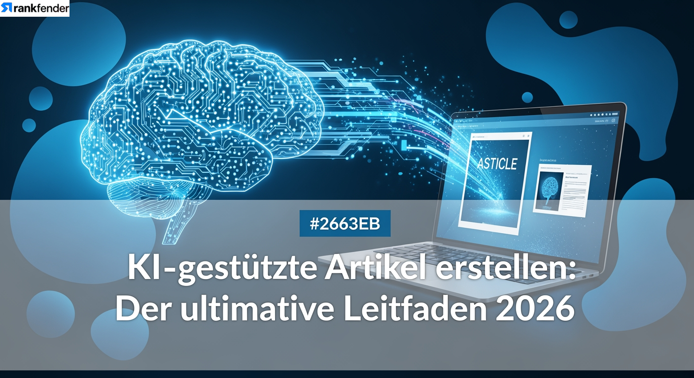 KI-gestÃ¼tzte Artikel erstellen: Der ultimative Leitfaden 2026