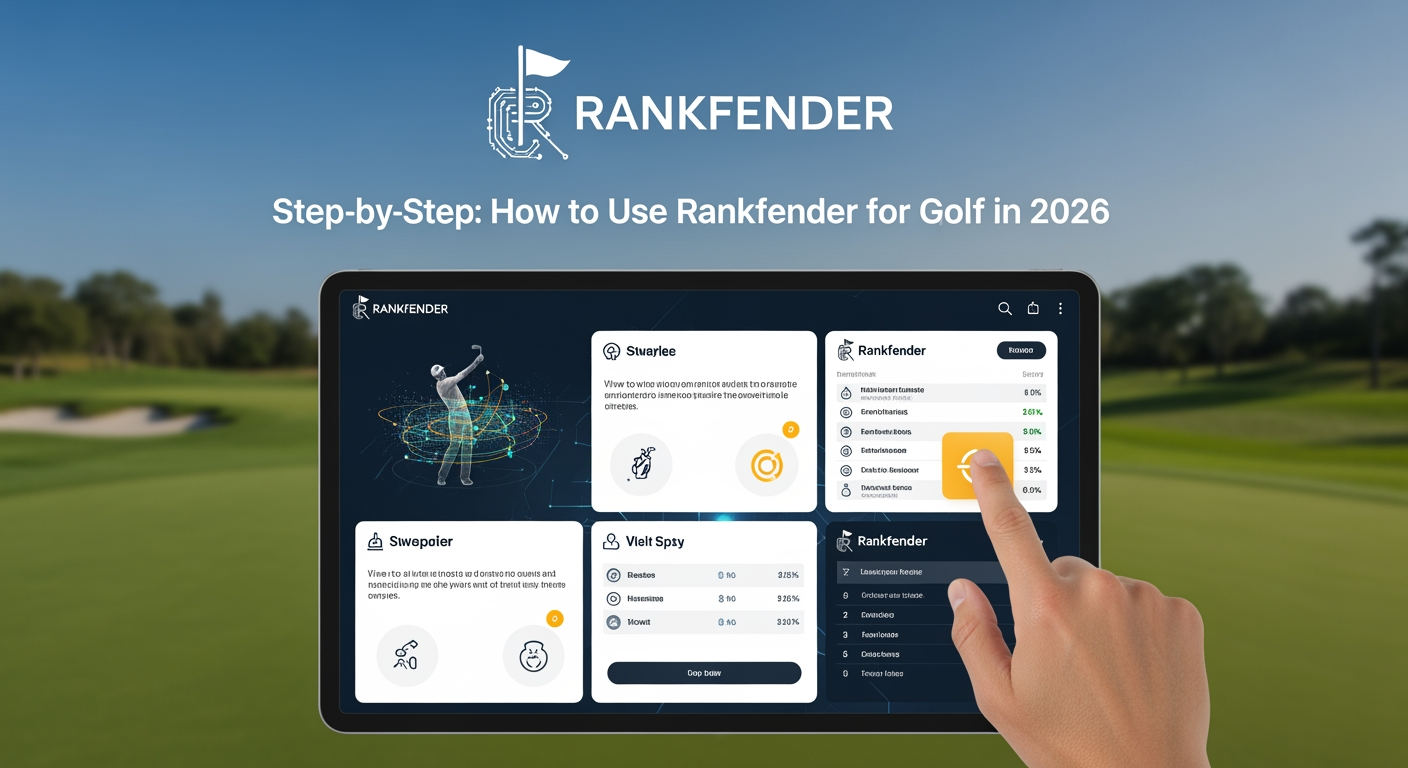 Step-by-Step: How to Use Rankfender for Golf in 2026