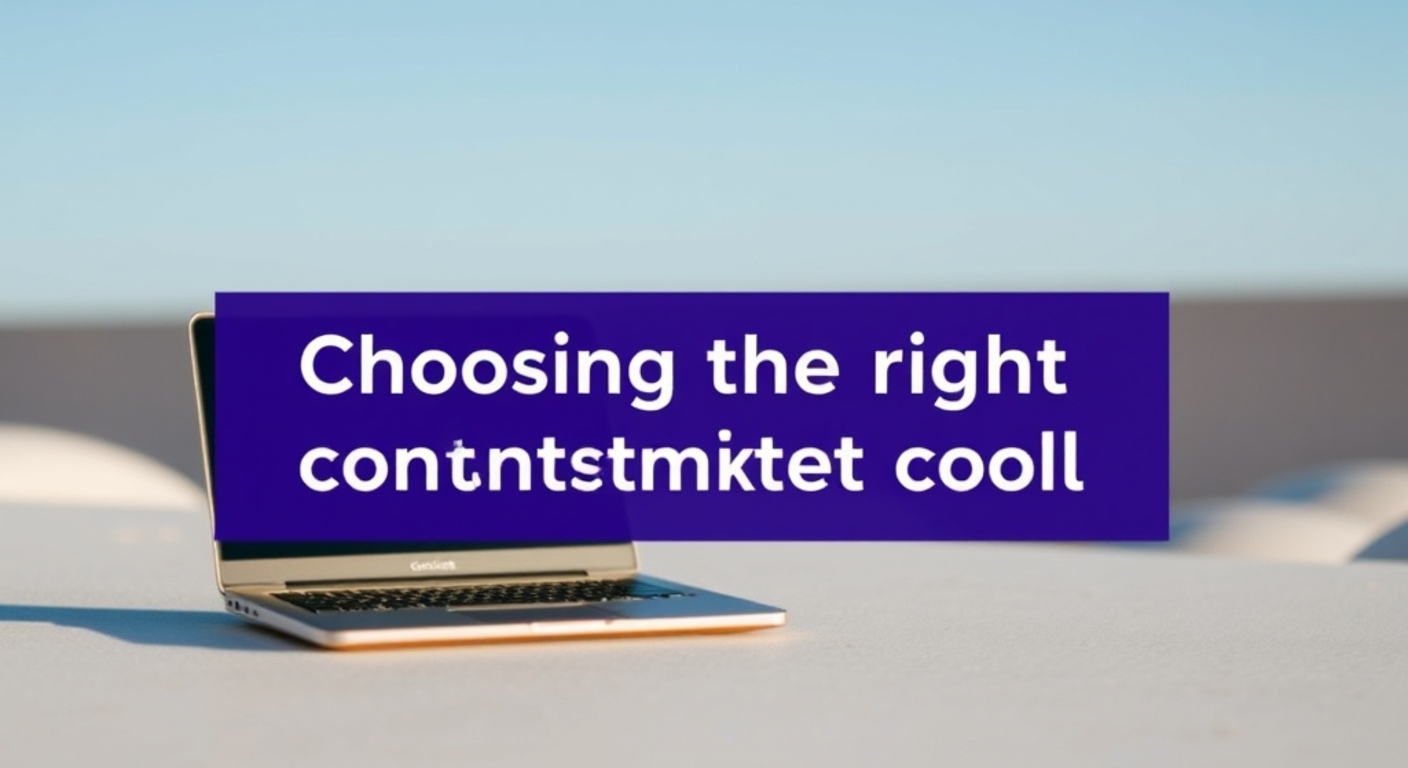 Choosing the Right AI Content Creation Tool