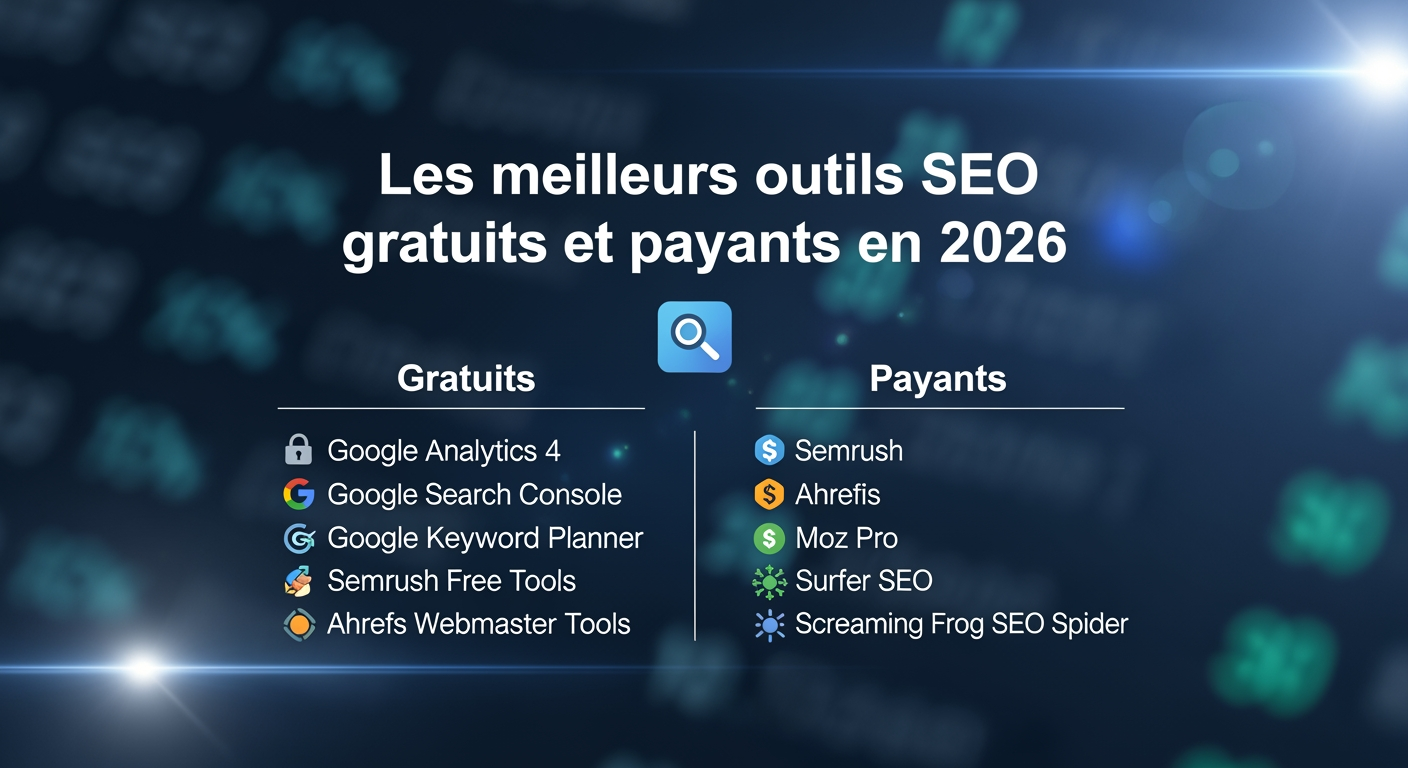 Les meilleurs outils SEO gratuits et payants en 2026